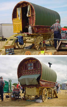 gypsy, caravan, wagons, vardo
