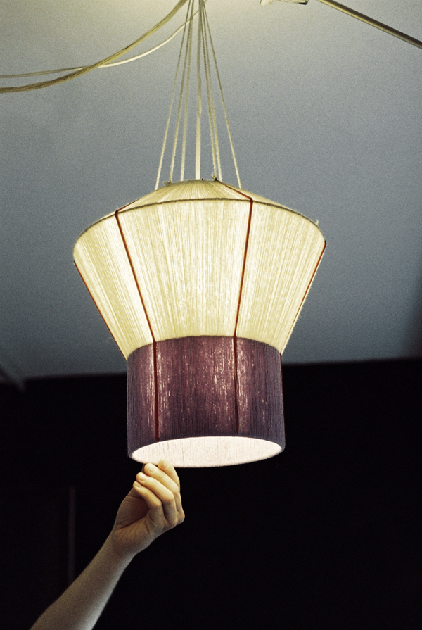 ana kras, lamps, lampshades, craft, art, design, thelooksee