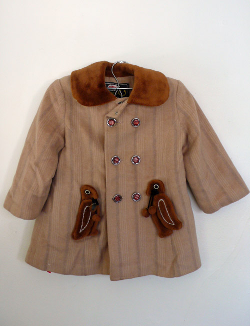 coat, childrens, bird, found, vintage, thelooksee, etsy
