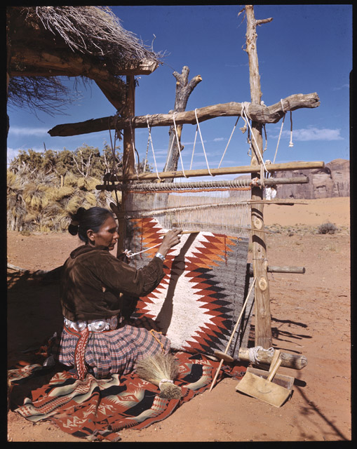 cline library, navajo, weaving, archive, history, photography, thelooksee