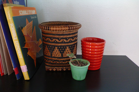 basket, bauer, pottery, ceramics, los angeles, the look see